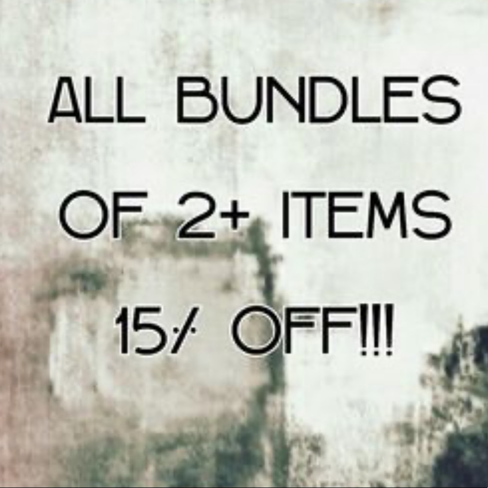 Everything must go! Bundle and save!